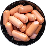 Salchicha botonera
